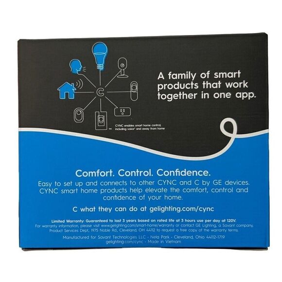 GE CYNC Smart LED Light Strip Extension Color Changing Lights Bluetooth - Picture 2 of 5